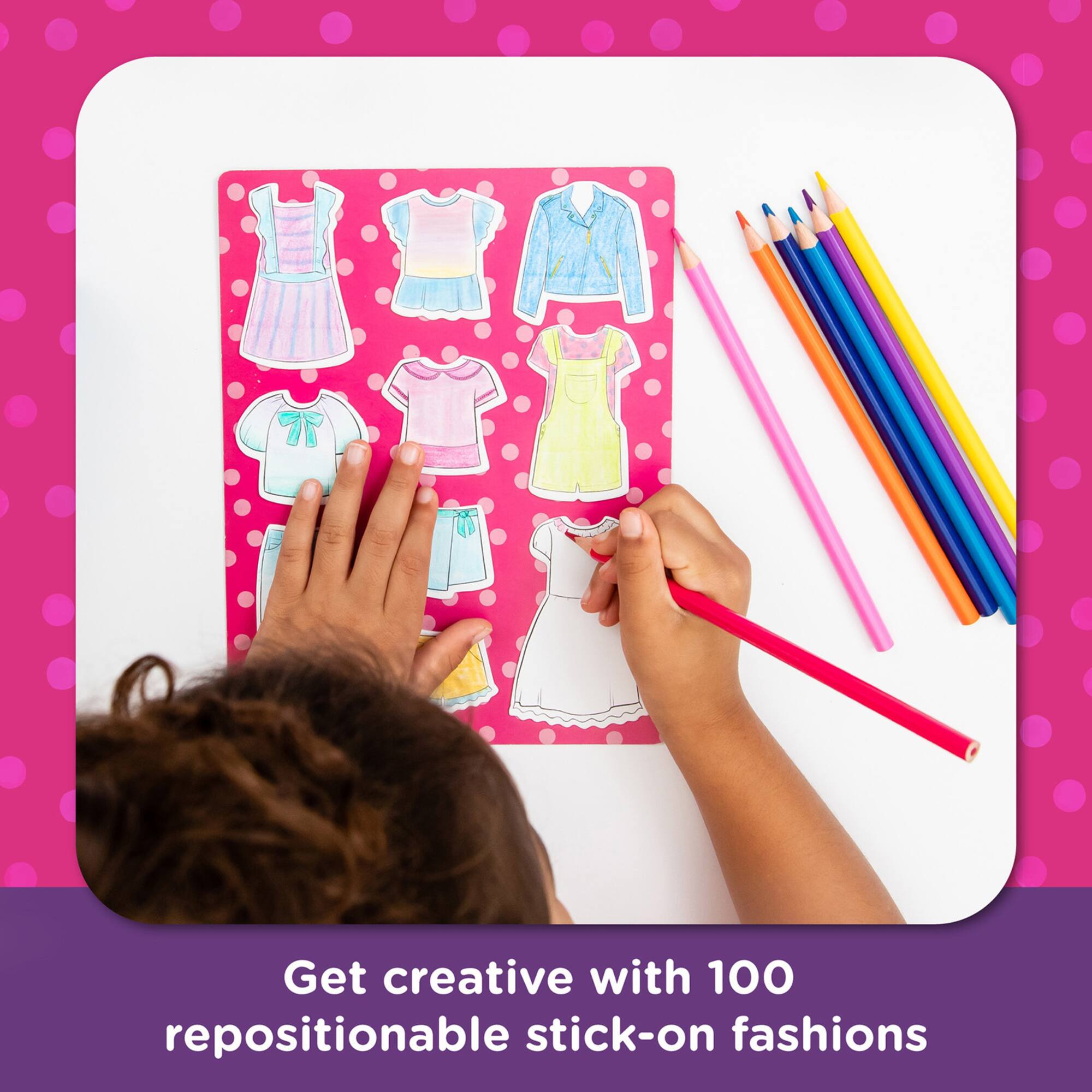 Educational Insights® Papercraft Sweet Boutique Paper Dolls Kit